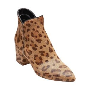 Cole Haan Calf Hair Leopard Print Elyse Booties